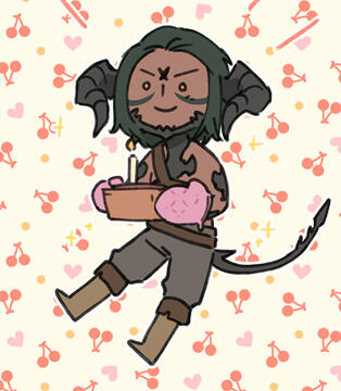 Birthday gift from Nabashi (dirtysaure@Twitter)